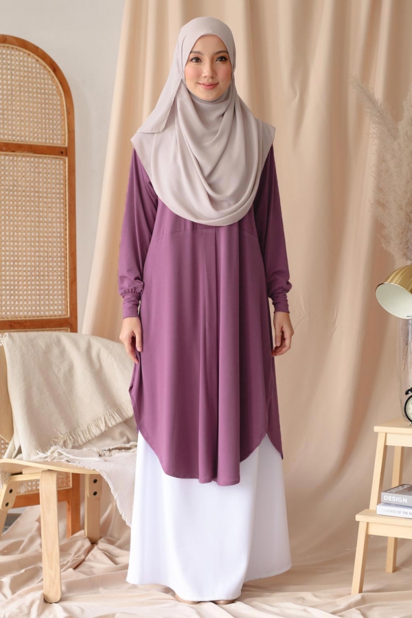 Fateeha Blouse - Plum